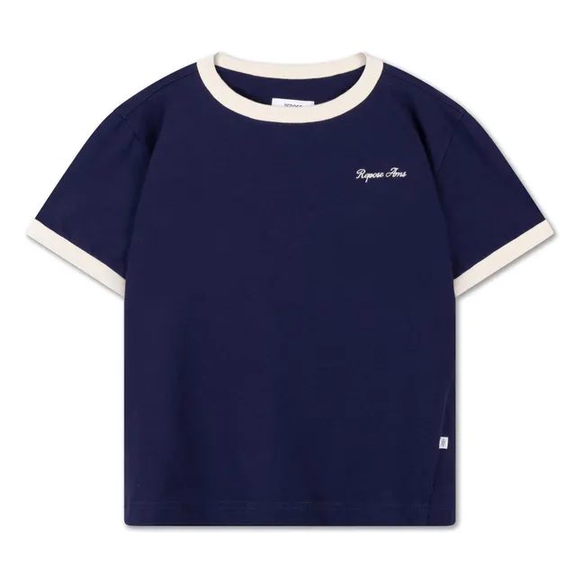 T-shirt Coton Bio | Bleu marine