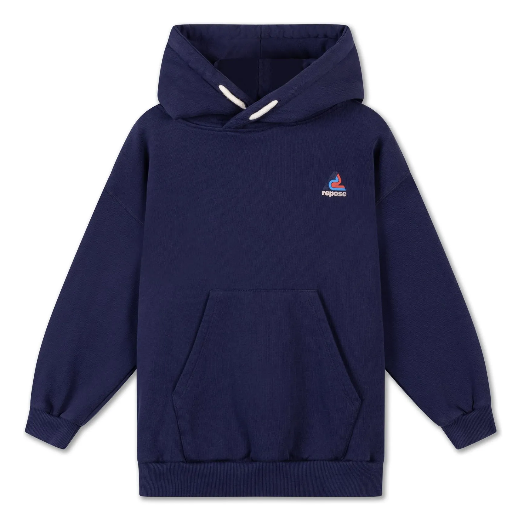Repose Ams Navy Blue Organic Cotton Sweatshirt