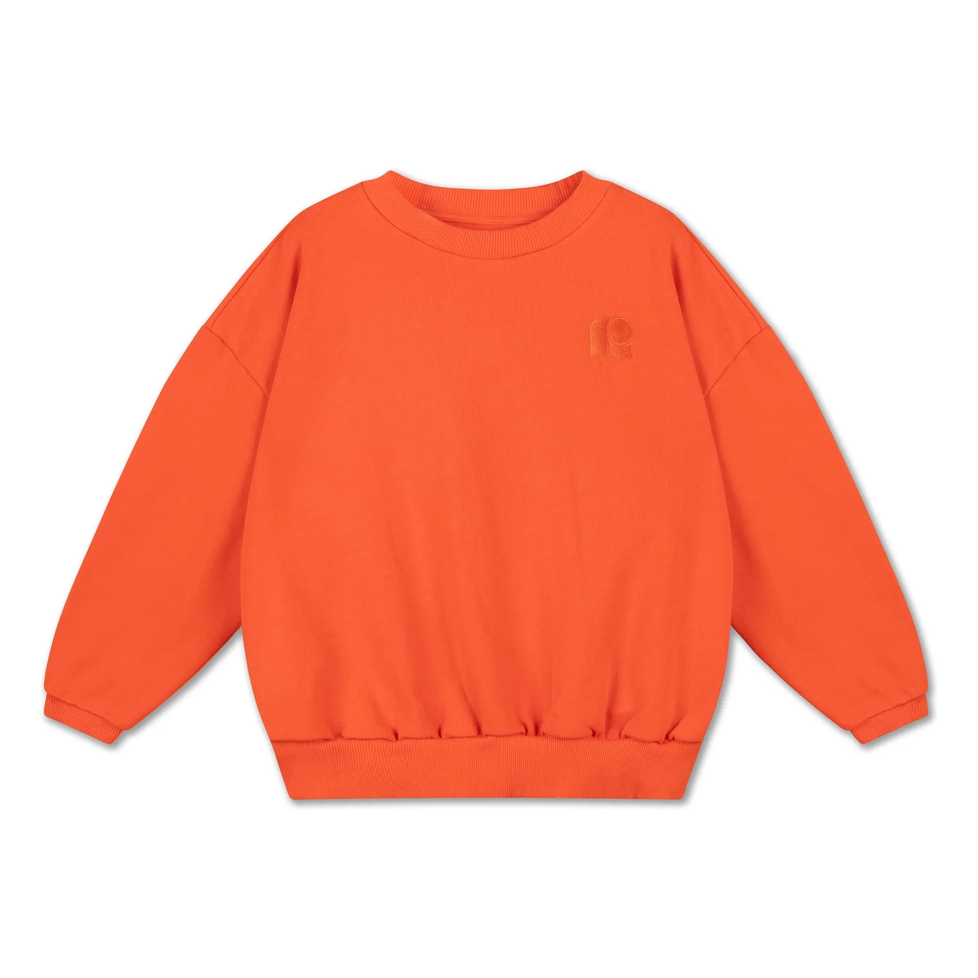 Repose Ams Orange Cozydrop Organic Cotton Sweatshirt
