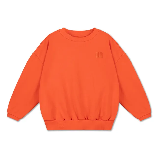 Sweat Cozydrop Coton Bio | Orange