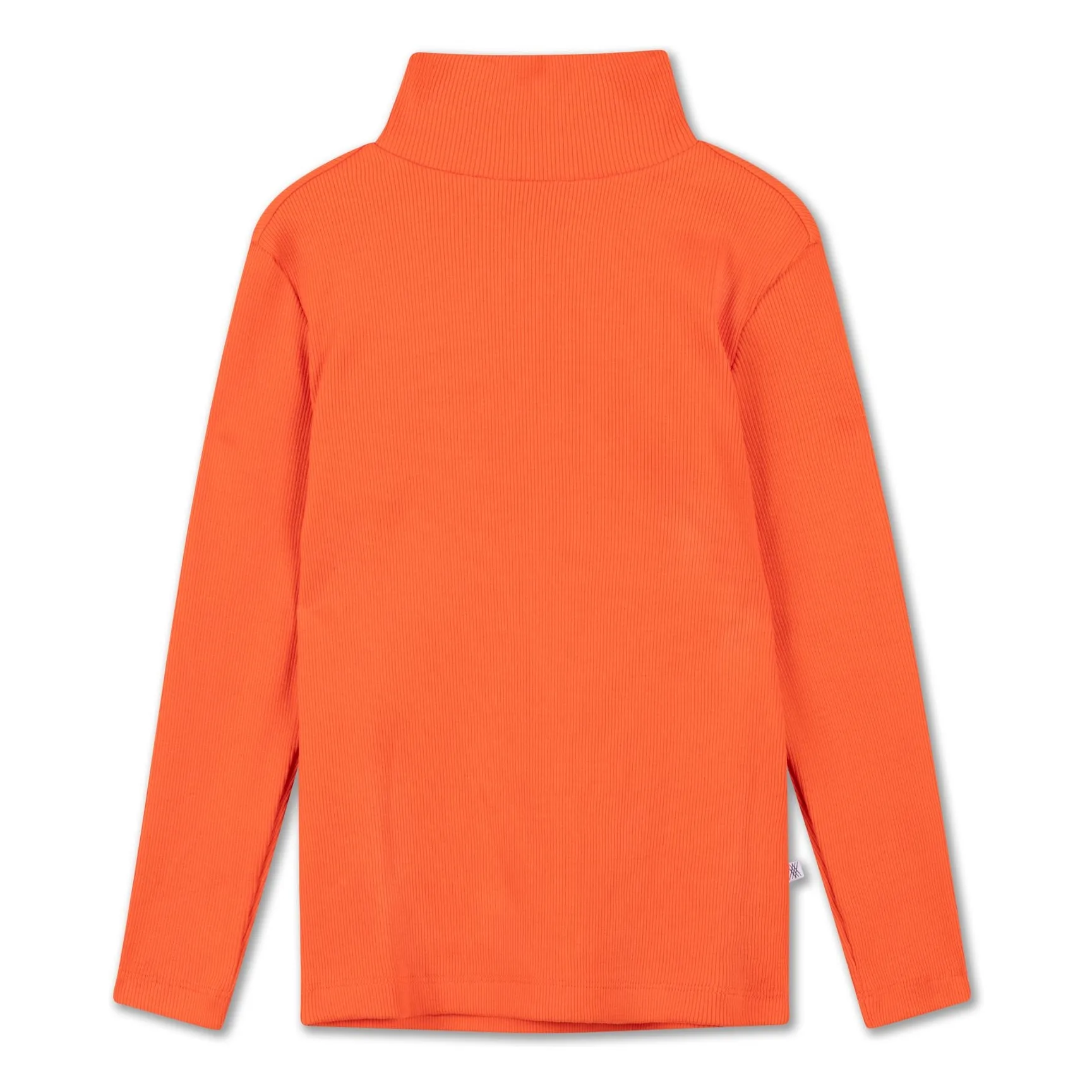 Repose Ams Orange Organic Cotton Turtleneck Sweater