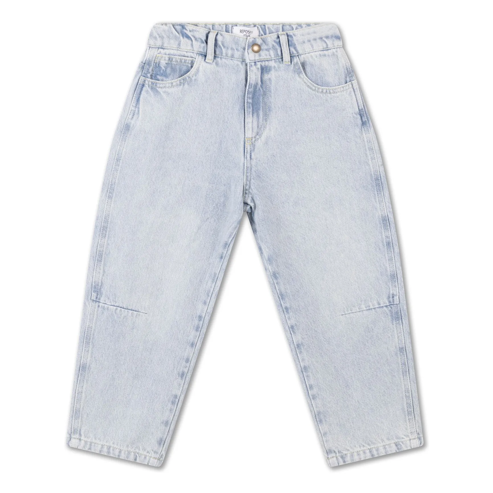 Repose Ams Light Blue Organic Cotton Barrel Jeans