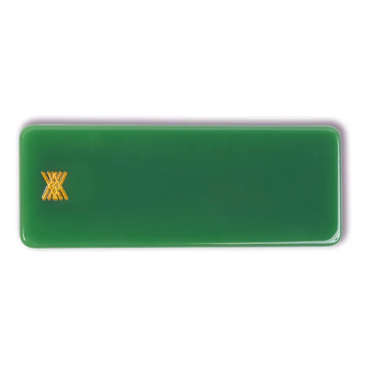 Barrette Squared | Vert- Image produit n°0