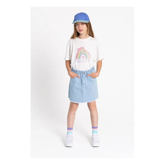 Camiseta Luna de algodón orgánico | Crudo