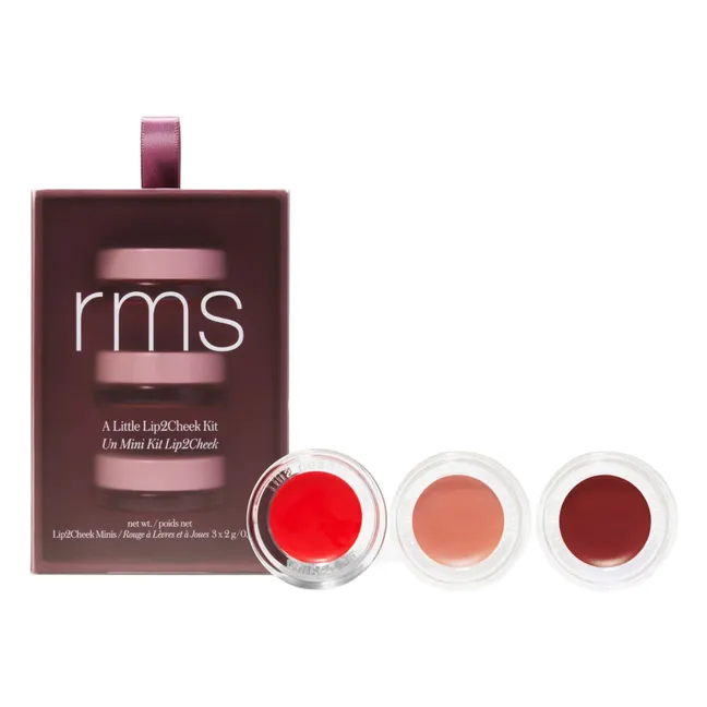 Coffret A Little Lip2Cheek - Set de 3 | Non teinté