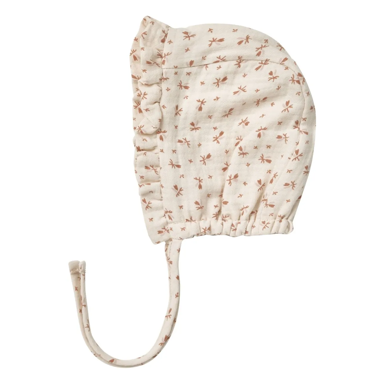 Quincy Mae Off White Béguin Fleuri