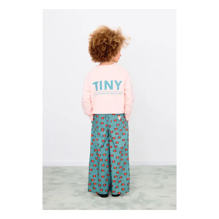 Sweat Tiny Coton Bio | Rose pâle- Image produit n°2