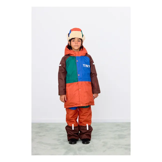 Veste de Ski Colorblock | Orange