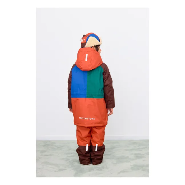 Veste de Ski Colorblock | Orange