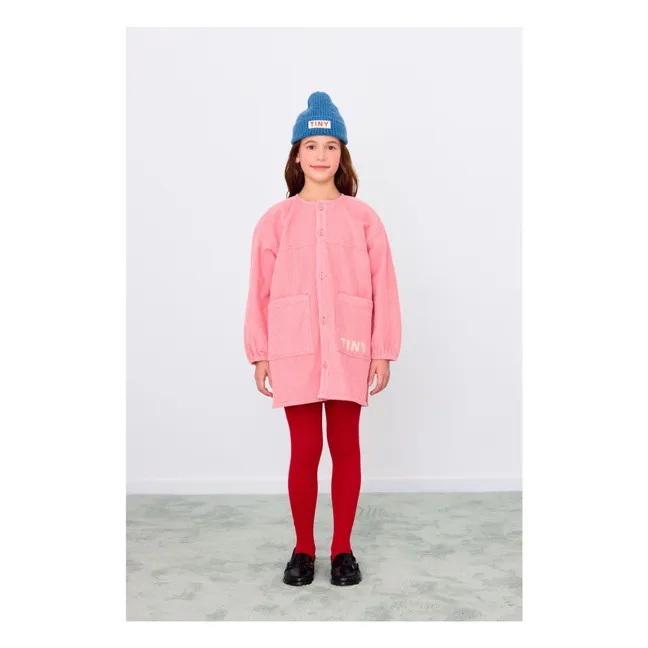 Robe Velours Côtelé | Rose