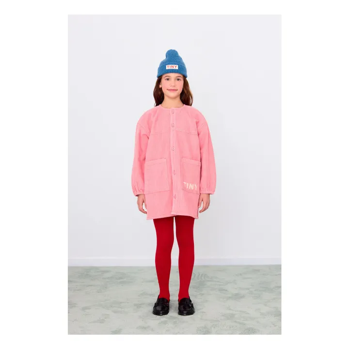 Robe Velours Côtelé | Rose- Image produit n°1