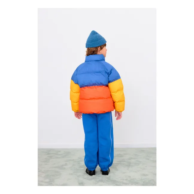 Jogger Contrasté Tiny Coton Bio | Bleu