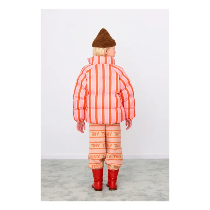 Doudoune Retro Rayée | Rose- Image produit n°2