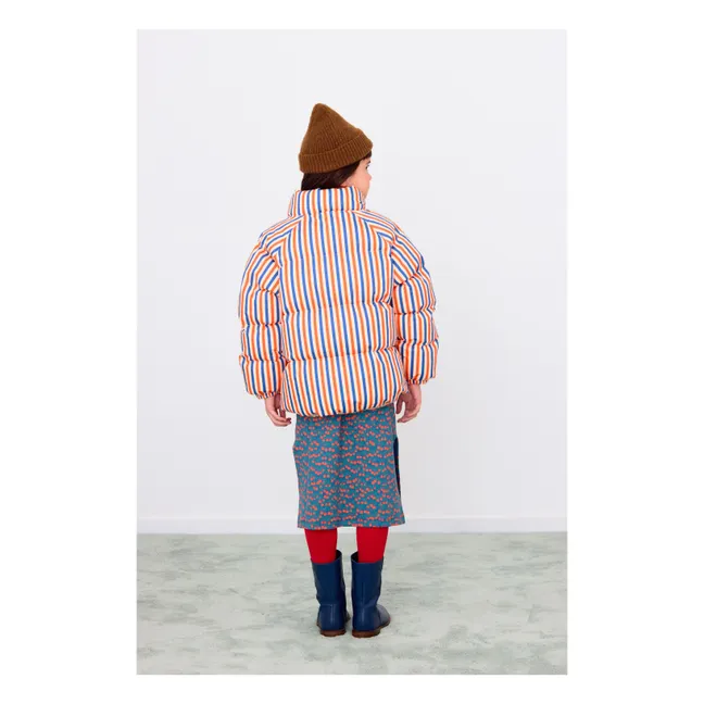 Doudoune Rayée Tiny | Beige