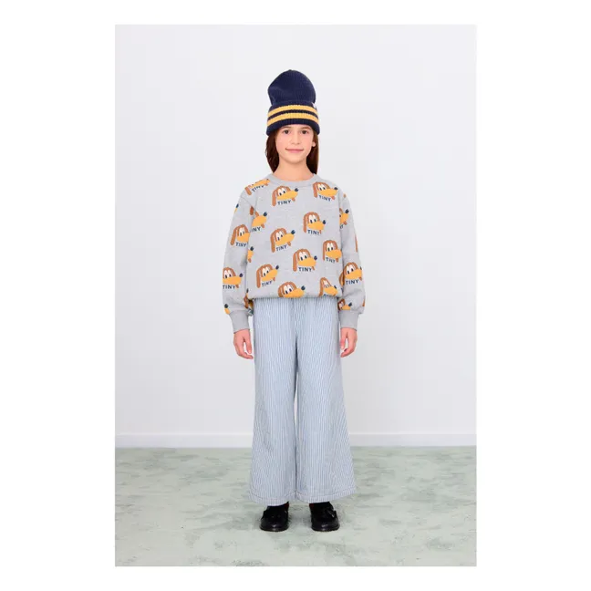 Sweat Chiens Coton Bio | Gris