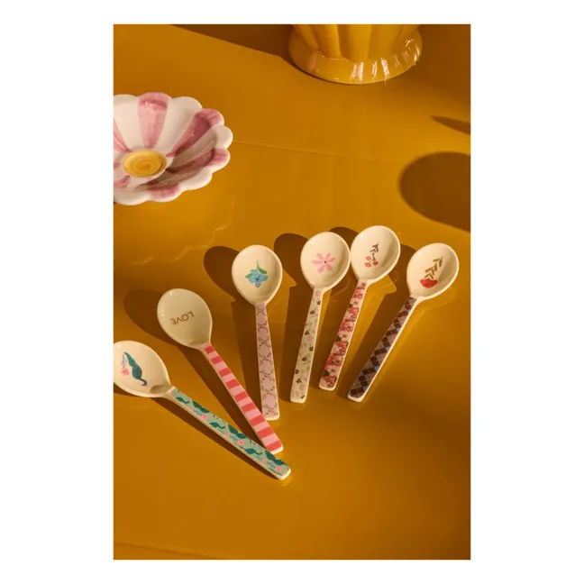 Cuillères à café Cœurs - Set de 6