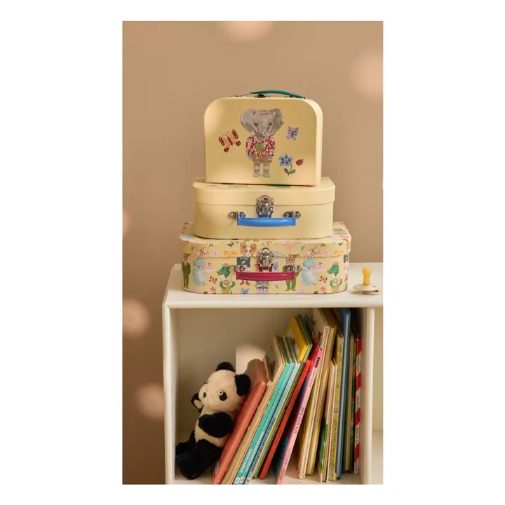 Valises de rangement - Rice x Nathalie Lété | Crème- Image produit n°1