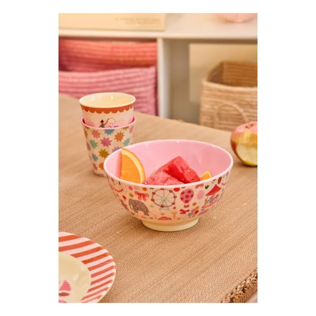 Bol de melamina Fun Fair | Rosa
