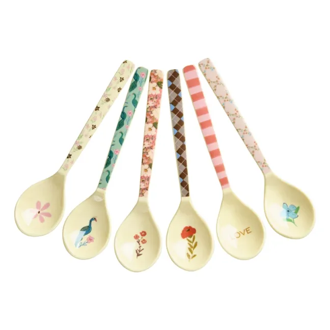 Teaspoons Hearts - Set of 6