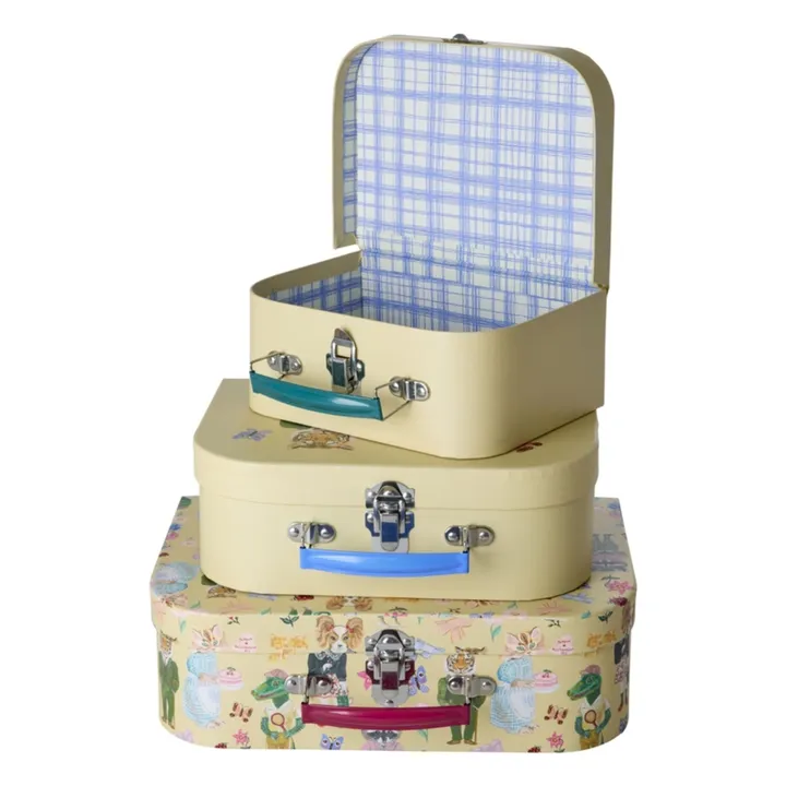 Valises de rangement - Rice x Nathalie Lété | Crème- Image produit n°6