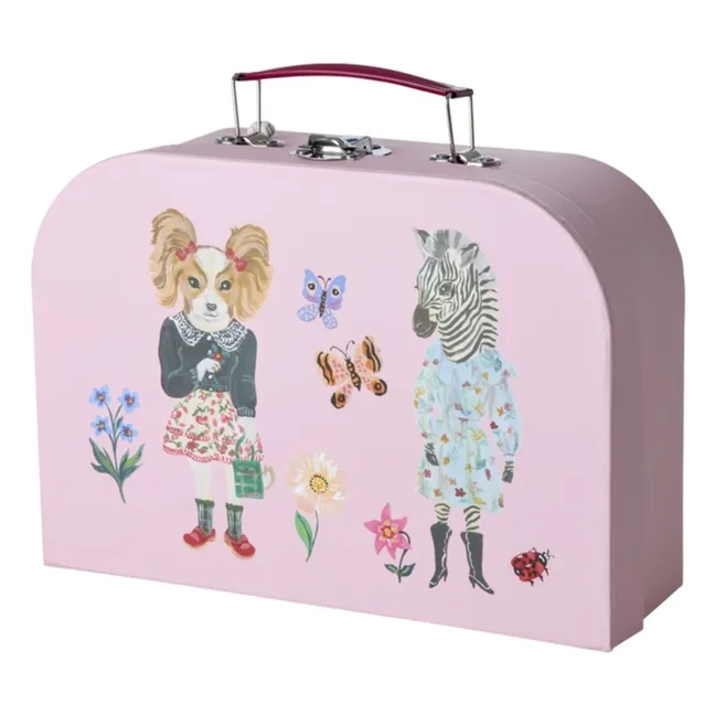 Valises de rangement - Rice x Nathalie Lété | Rose