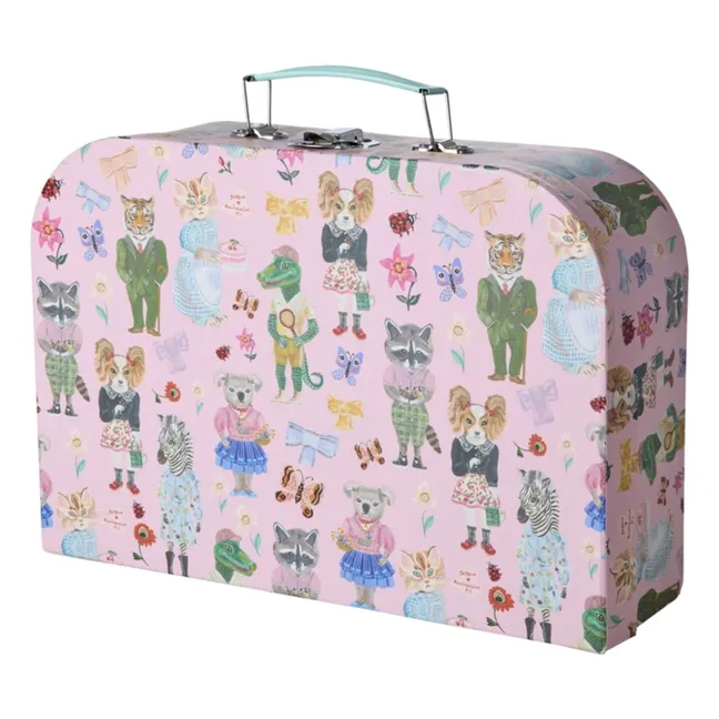 Valises de rangement - Rice x Nathalie Lété | Rose