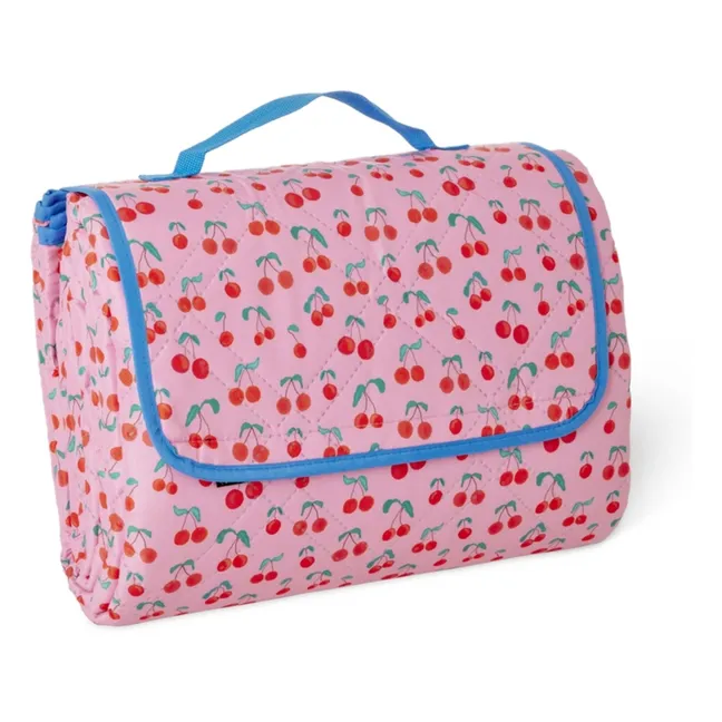 Couverture de pique-nique Cerises | Rose