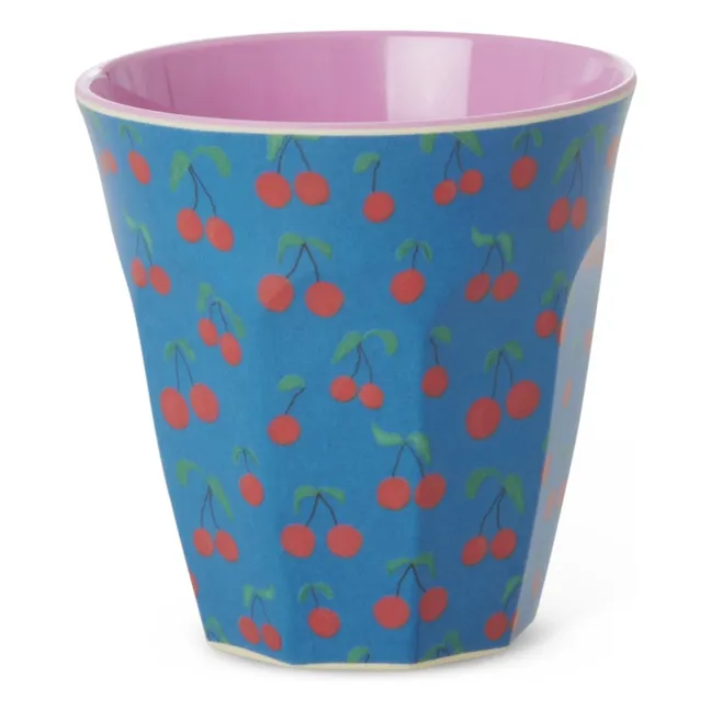 Gobelet Cerises | Bleu roi