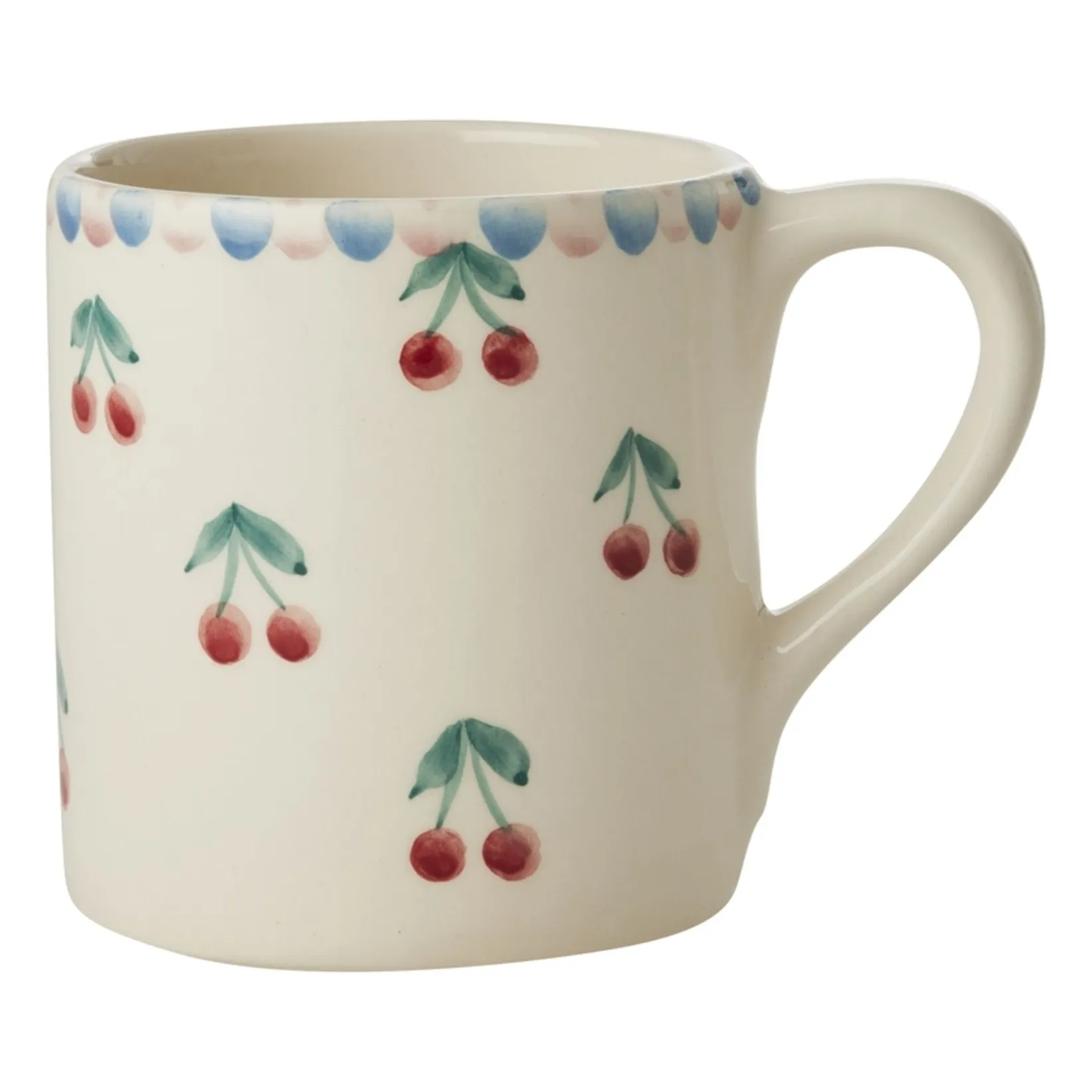 Rice Women's Ecru Ceramic Mug Cherry