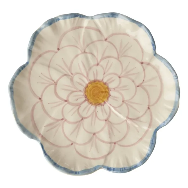 Assiette en céramique Fleur | Lavande