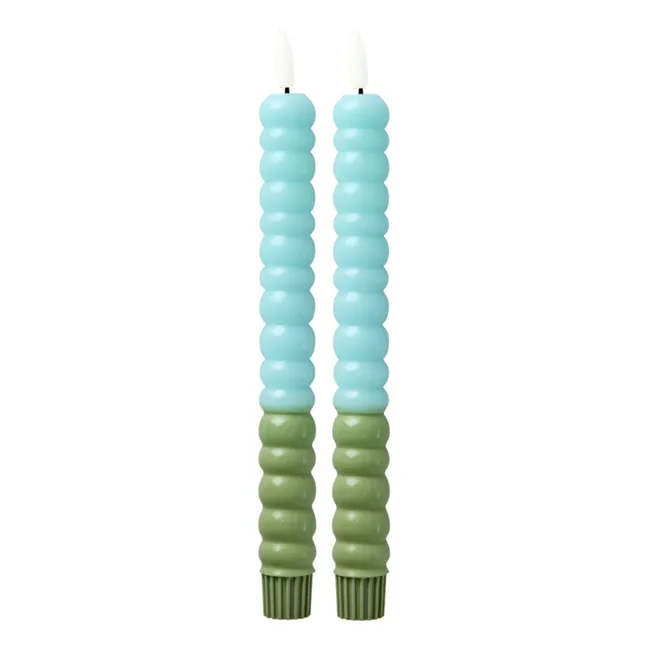 Candele a LED - Set di 2 | Rosa Pallido