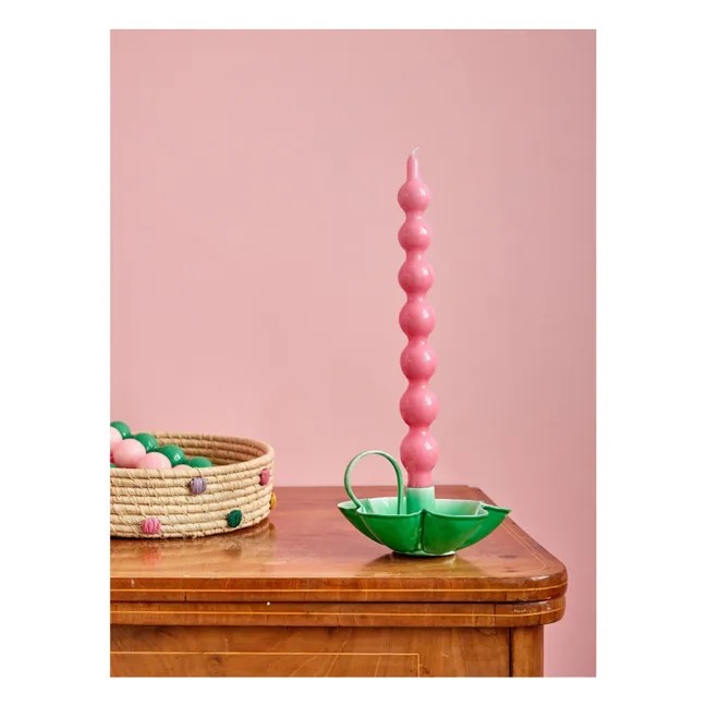 Candele - Set di 2 | Fuscia