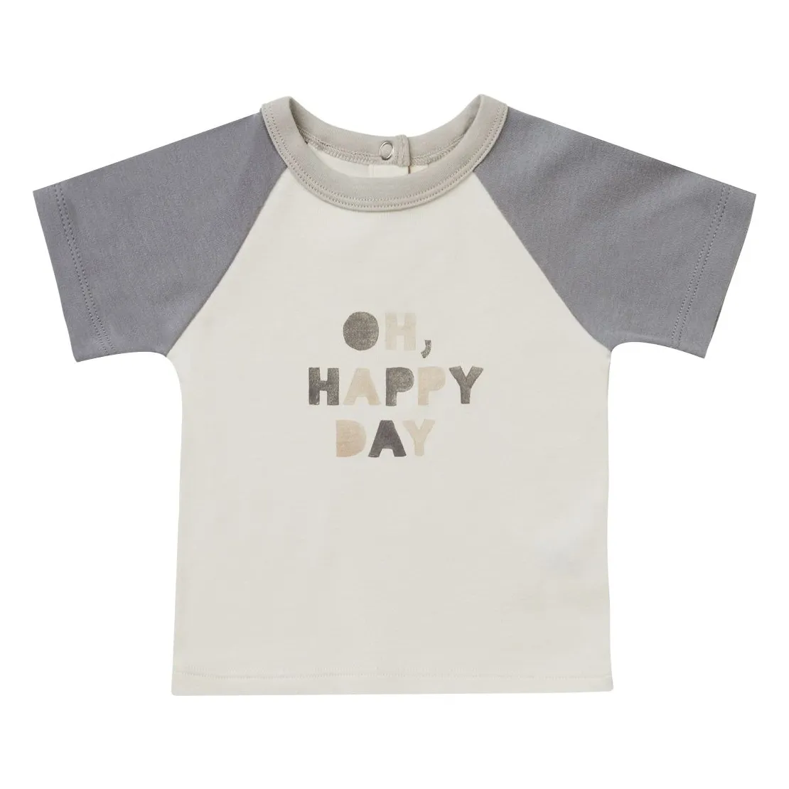 Quincy Mae Ivory Happy Day T-Shirt