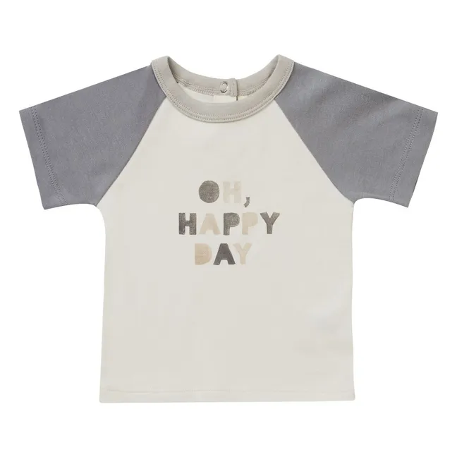 Camiseta Happy Day | Marfil