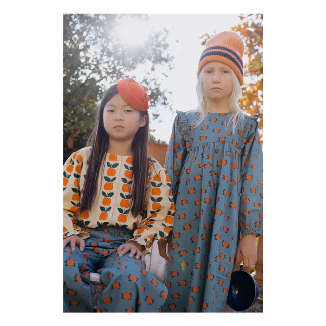 Blouse Pommes Twill | Jaune