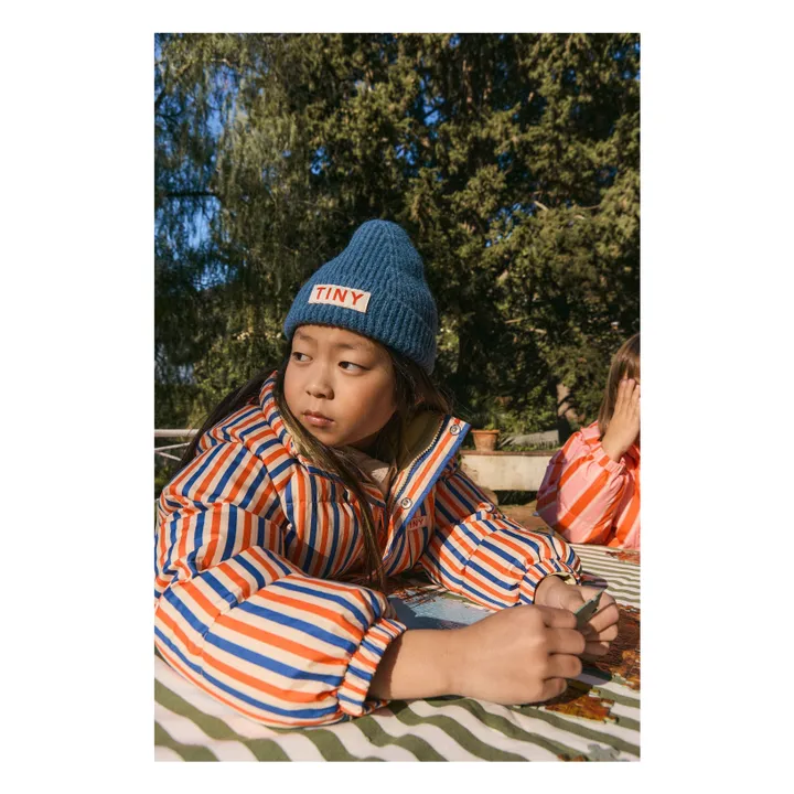 Doudoune Rayée Tiny | Beige- Image produit n°3