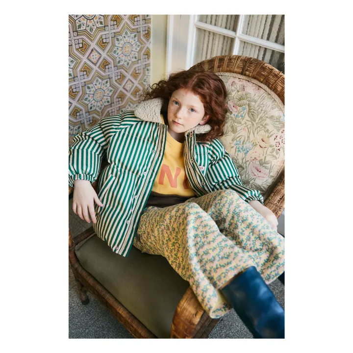 Veste Rayée | Vert- Image produit n°3