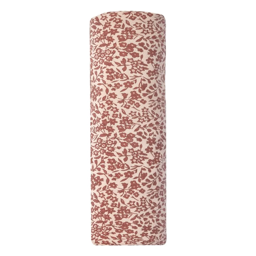 Quincy Mae Beige Lange Bamboo Flowers