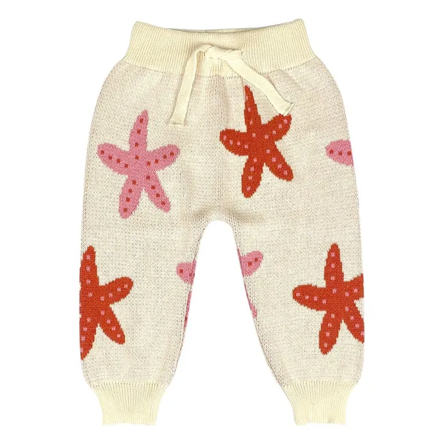 Jogger Starfish Dance Coton Bio | Ecru