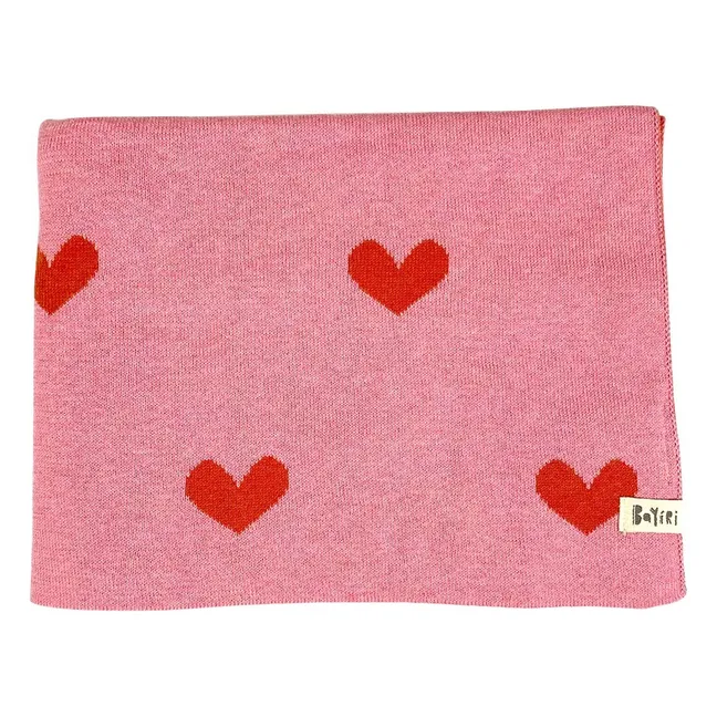 Lovely Organic Cotton Blanket | Pink