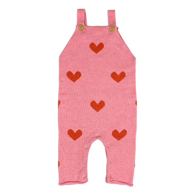Salopette Lovely Coton Bio | Rose