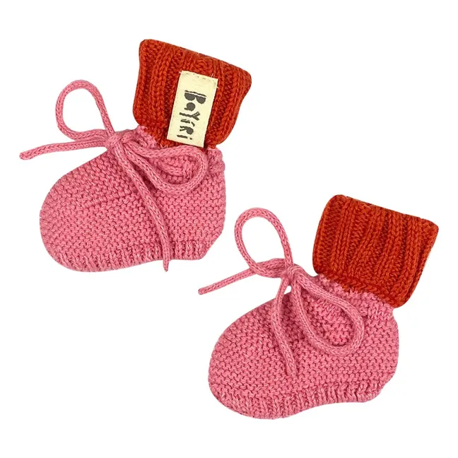 Starfish Organic Cotton Slippers | Pink
