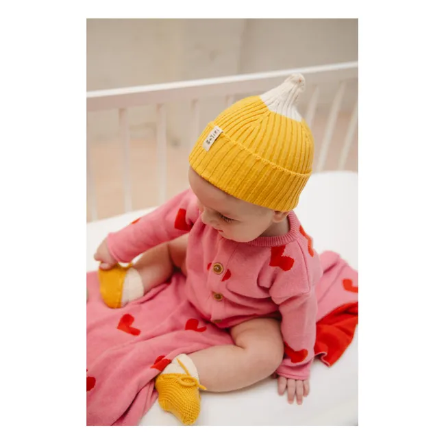Sierra Nevada organic cotton hat | Mustard