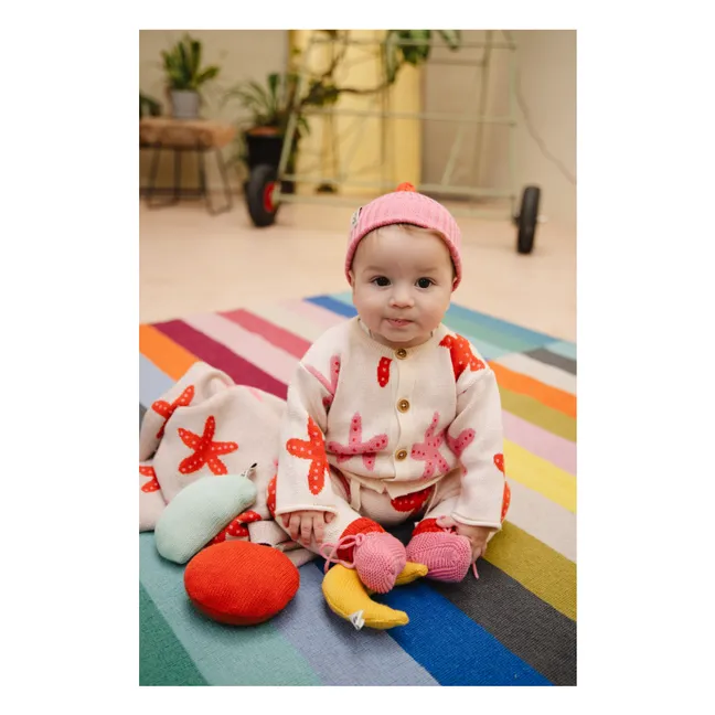 Cardigan Starfish Dance Coton Bio | Ecru