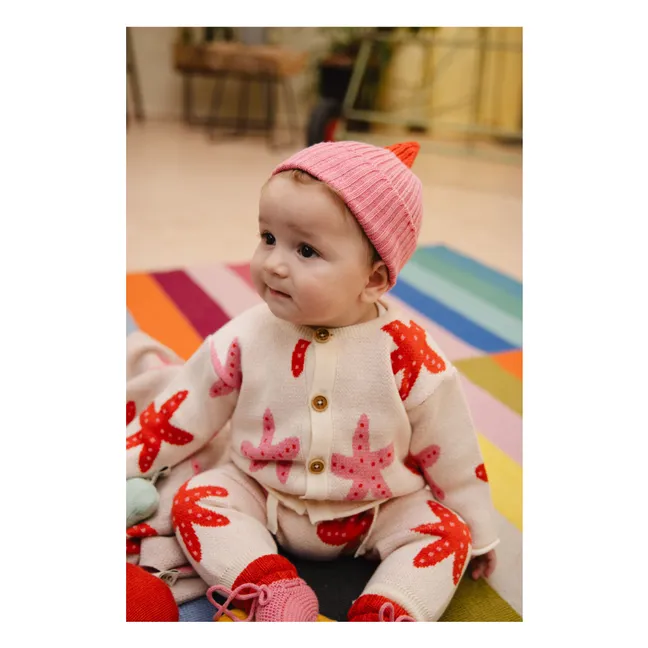 Sierra Nevada organic cotton hat | Pink