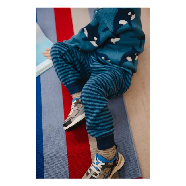 Jogger Whale Watcher Coton Bio | Bleu marine