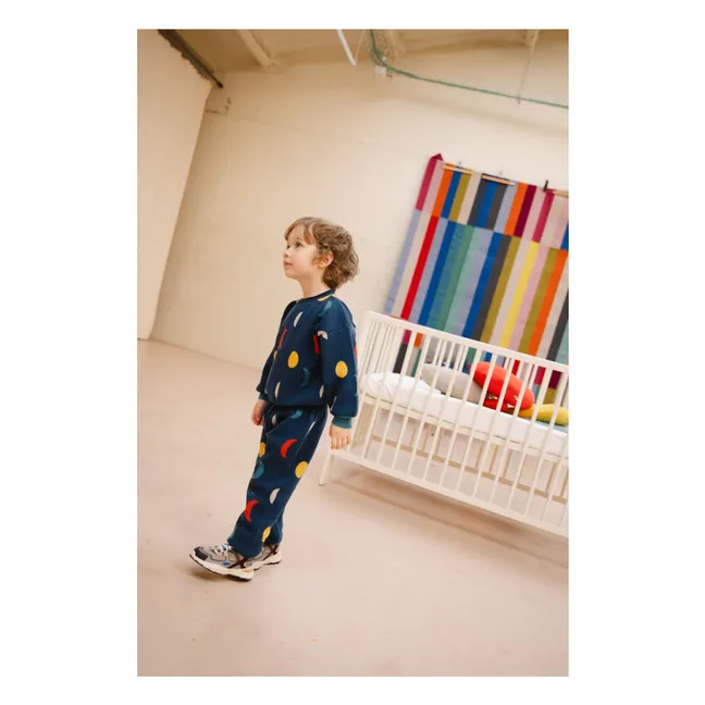 Jogger Moon Coton Bio | Bleu marine