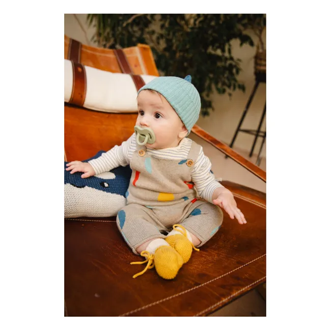 Starfish Organic Cotton Slippers | Mustard