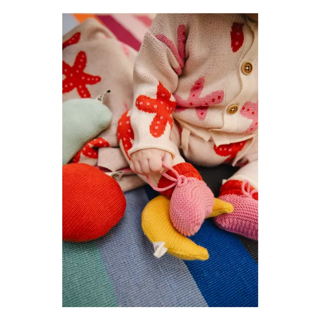 Starfish Organic Cotton Slippers | Pink