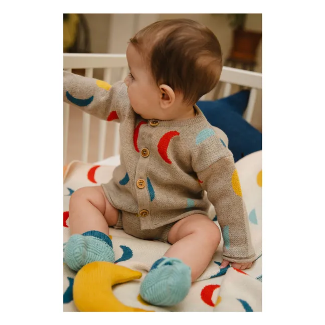 Bloomer Moon Phases Organic Cotton | Heather beige